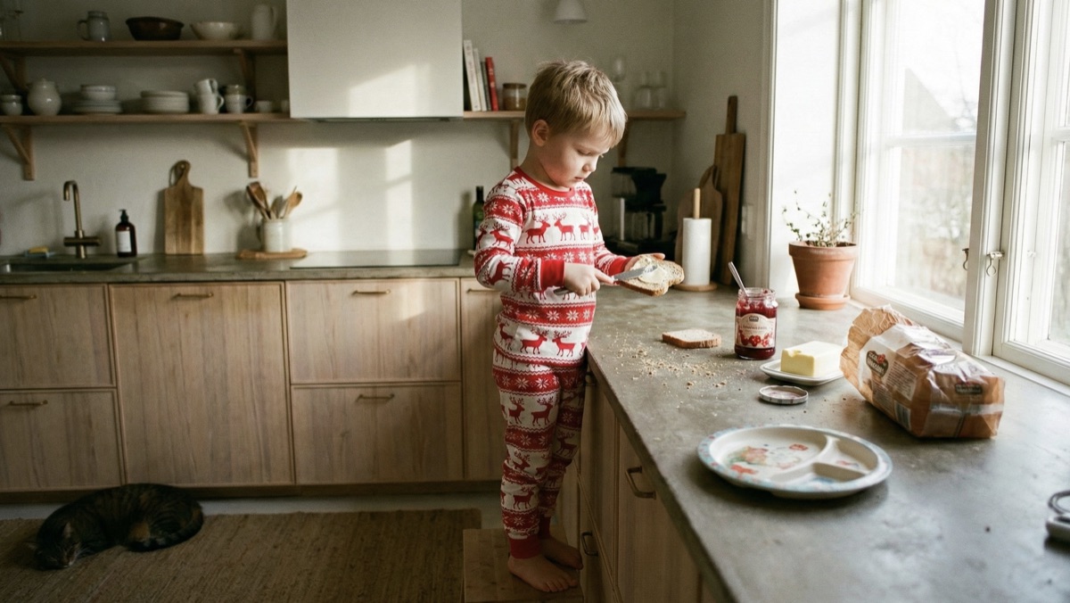 Teaching Kids to Make Their Own Breakfast